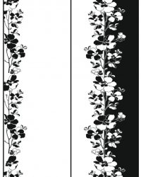 Пескоструйный рисунок Цветы 1359